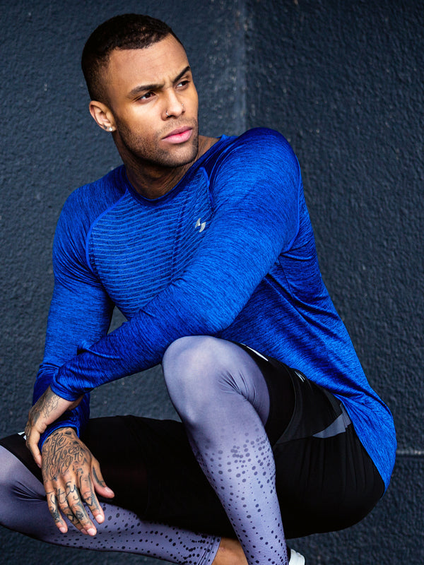 Hypercool Long Sleeve Top (Electric Blue)