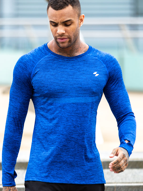 Hypercool Long Sleeve Top (Electric Blue)