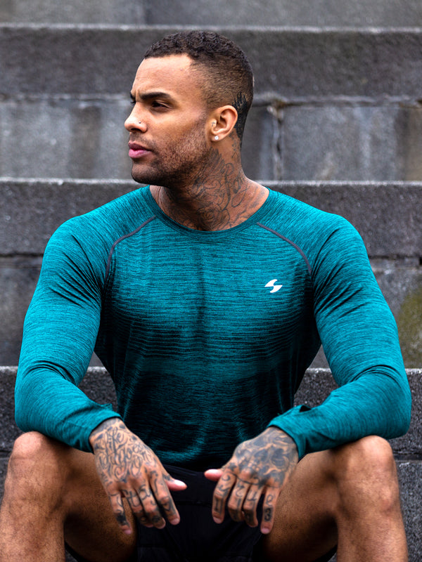 Hypercool Long Sleeve Top (Forest Green)