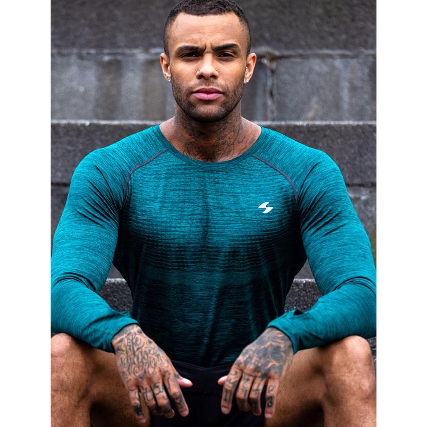 Hypercool Long Sleeve Top (Forest Green)