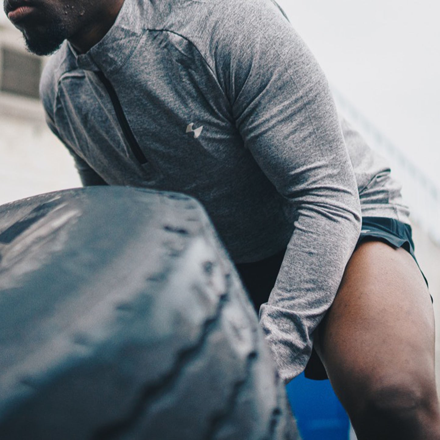 Flex Knit Pullover (Grey)