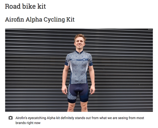 Airofin's Feature in Bike Radar