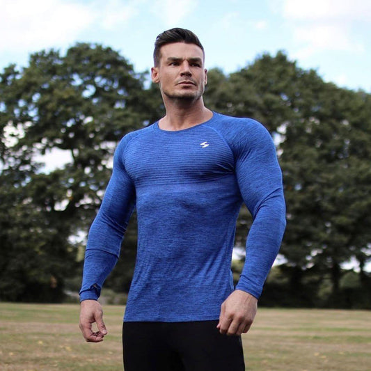 Hypercool Long Sleeve Top (Electric Blue)
